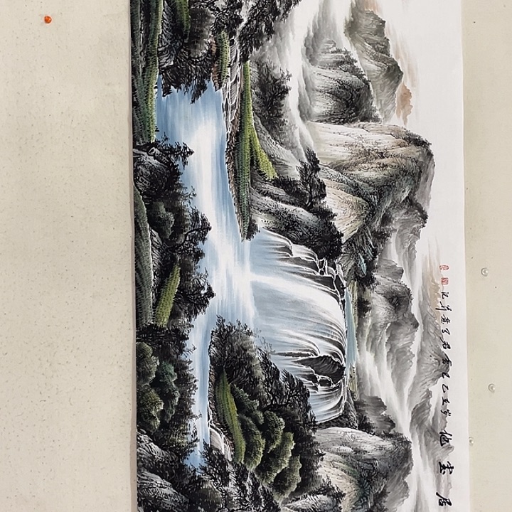 国画国画作品集的故事