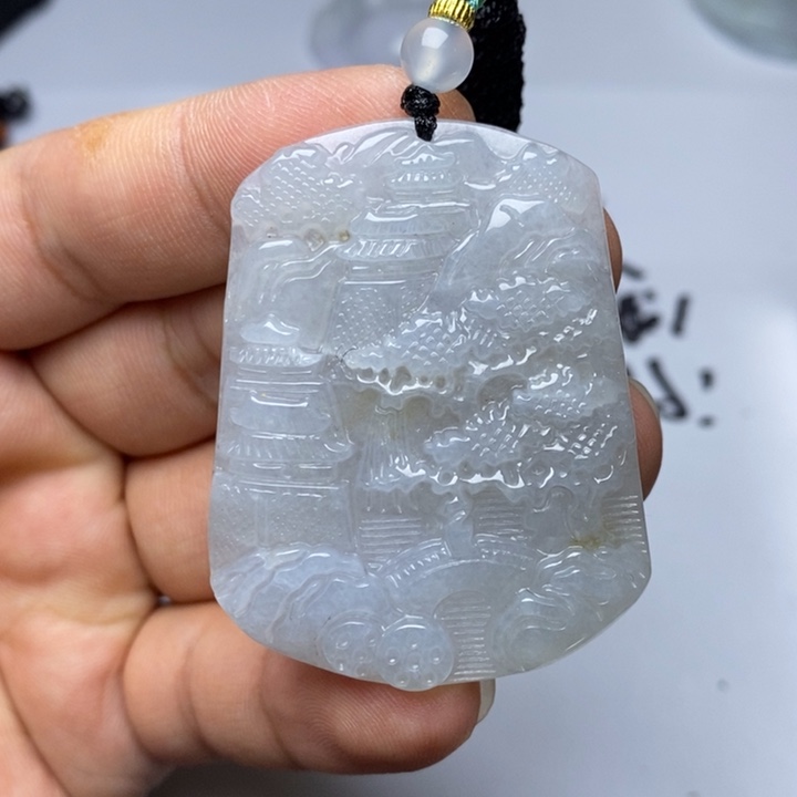 颈饰未镶嵌翡翠翡翠