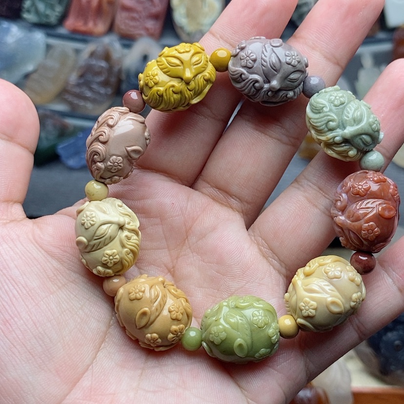 【闪购商品】未镶嵌手串定制石英质玉