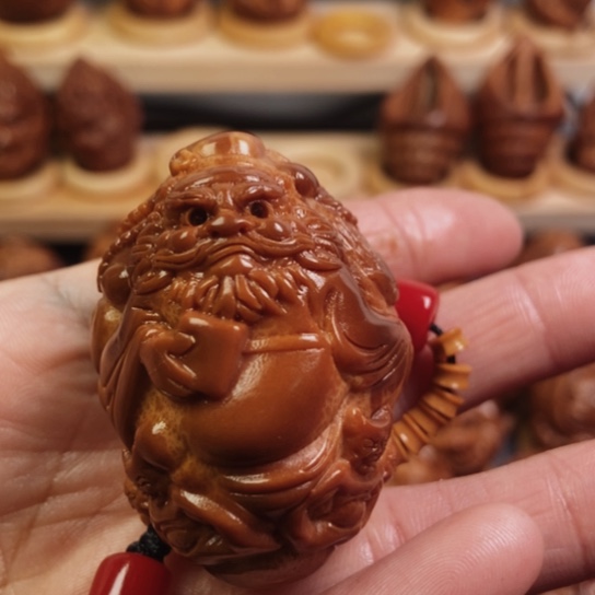 橄榄核手串/手链用****8钟馗一个