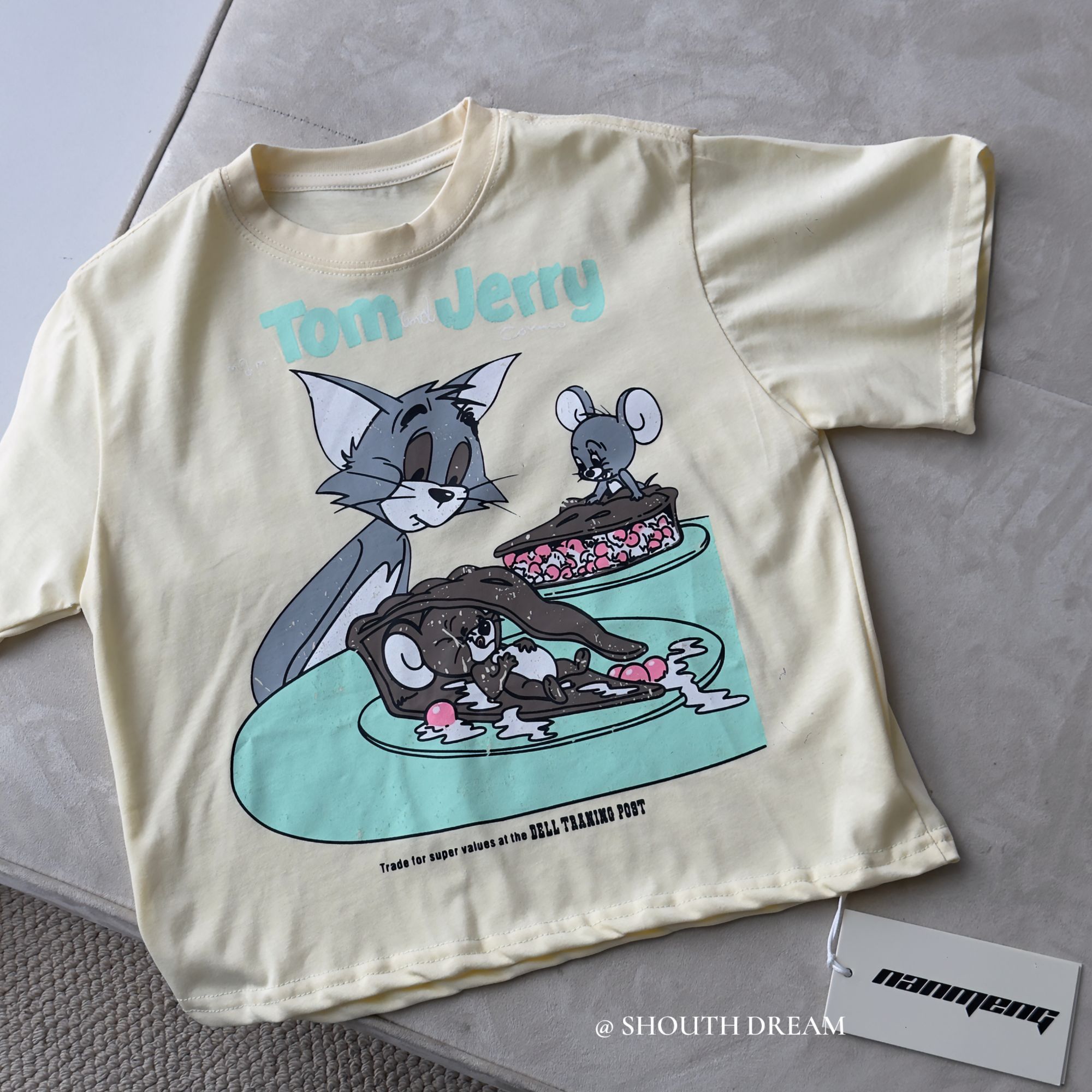 南梦童装 | 2025夏季猫和老鼠T恤2505款