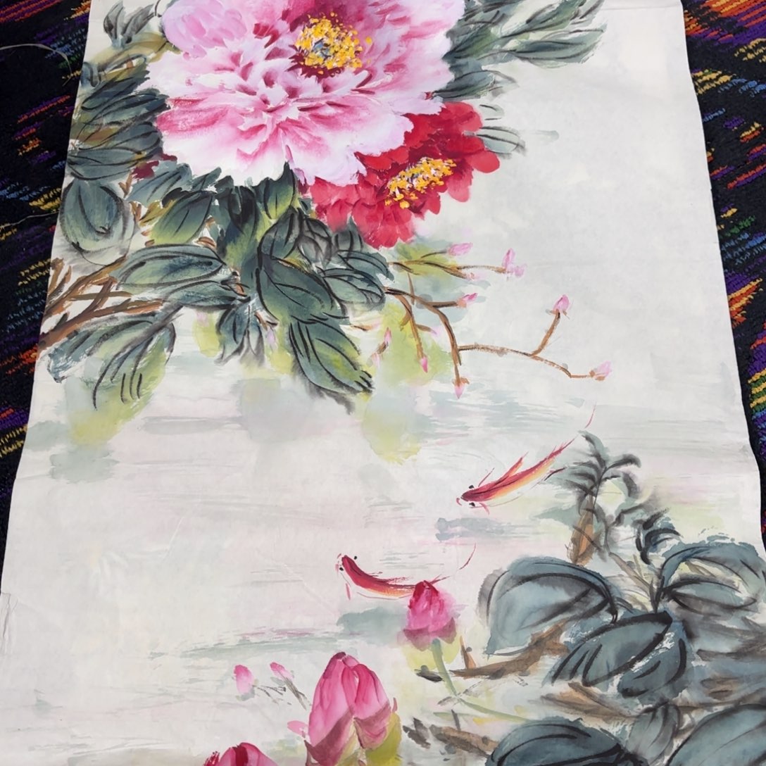 国画张芳华老师作品刘