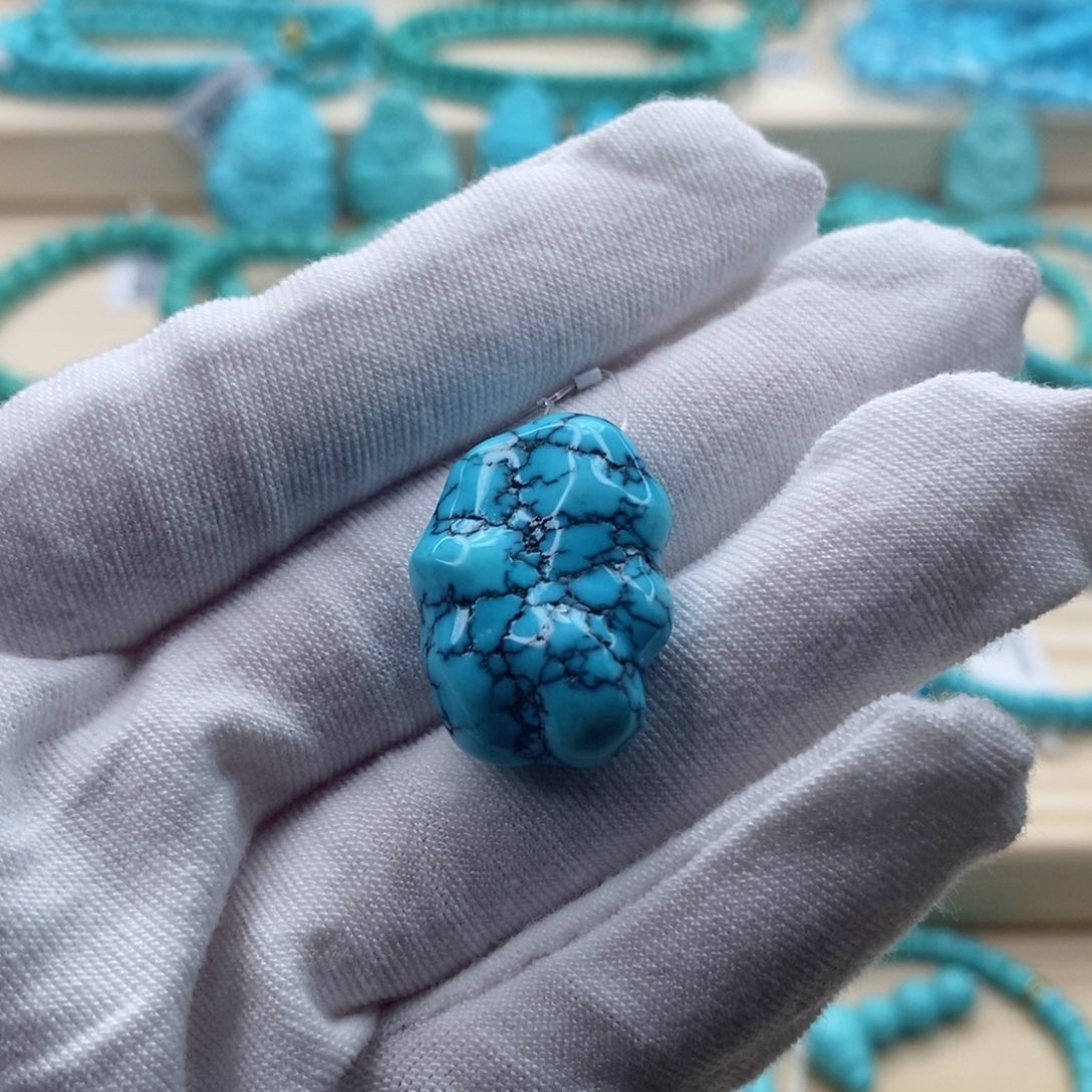 绿松石珠宝奇石未镶嵌