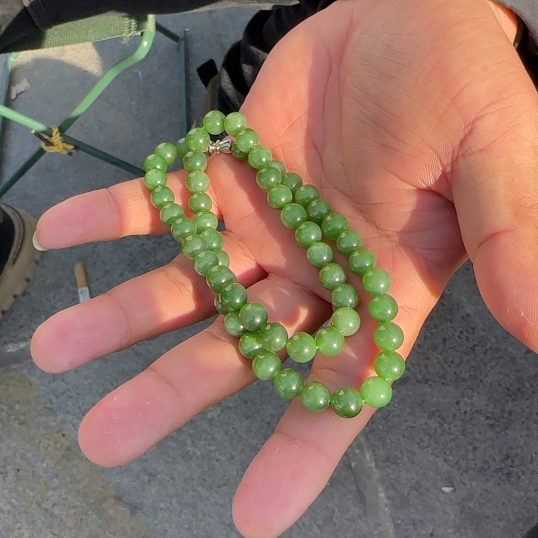 和田玉颈饰未镶嵌