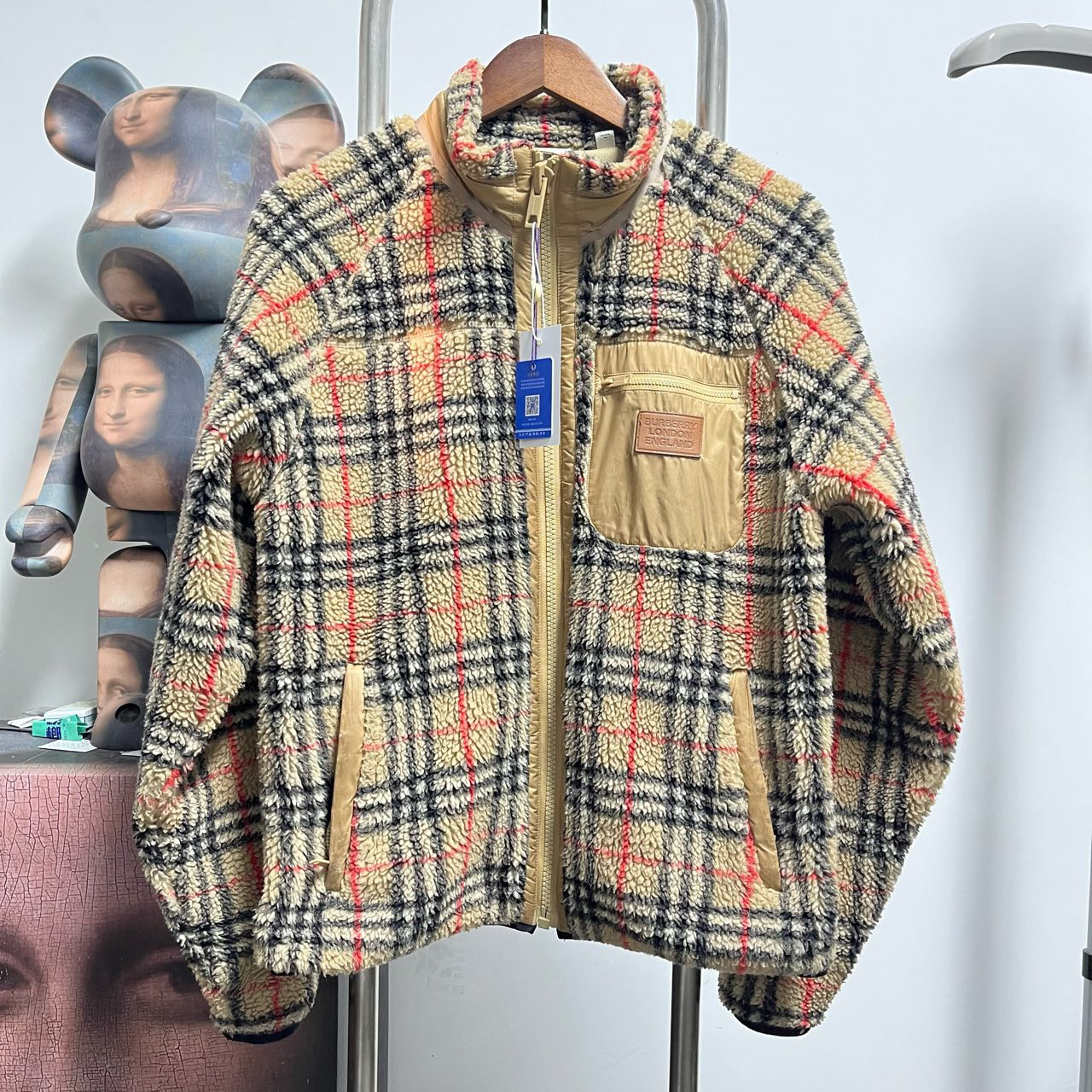 99新 BURBERRY/博柏利 泰迪外套 L2611 尺码：52 衣长64 胸围50
