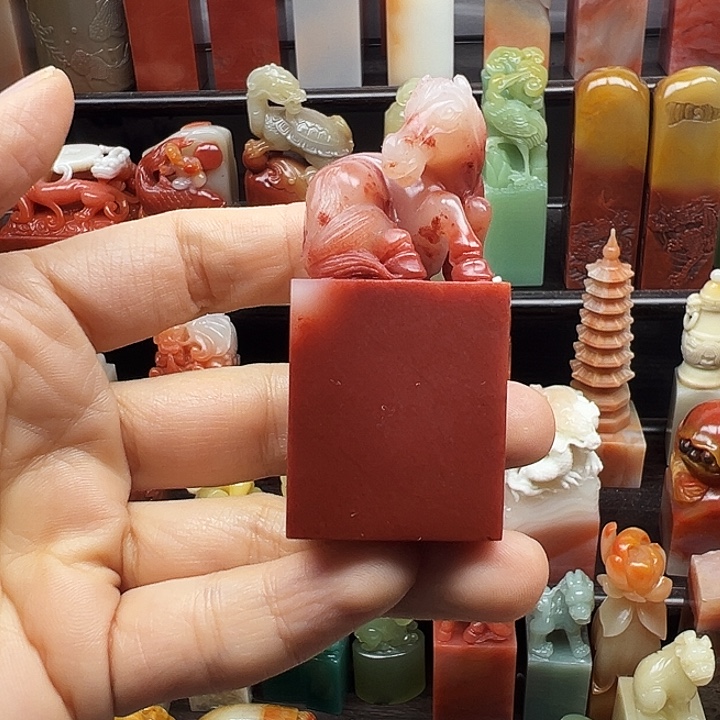 印石寿山石寿山石手工雕刻