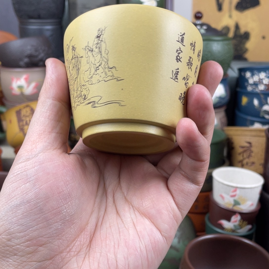 紫砂茶杯紫砂茶杯