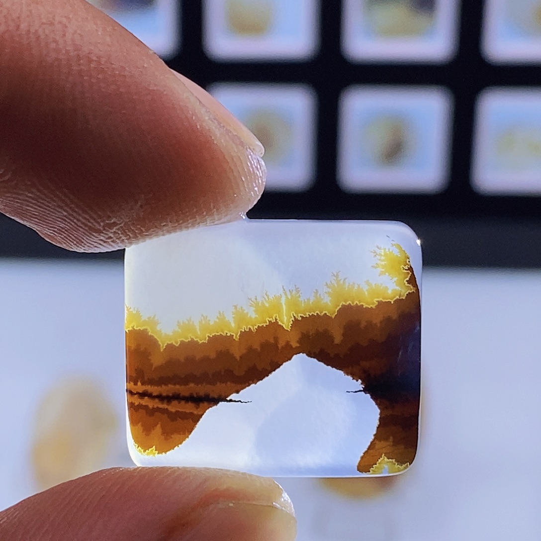 玛瑙/玉髓未镶嵌吊坠(不含链)814