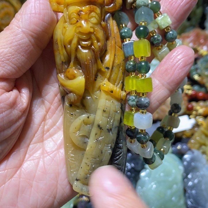 岫玉岫玉吊未镶嵌