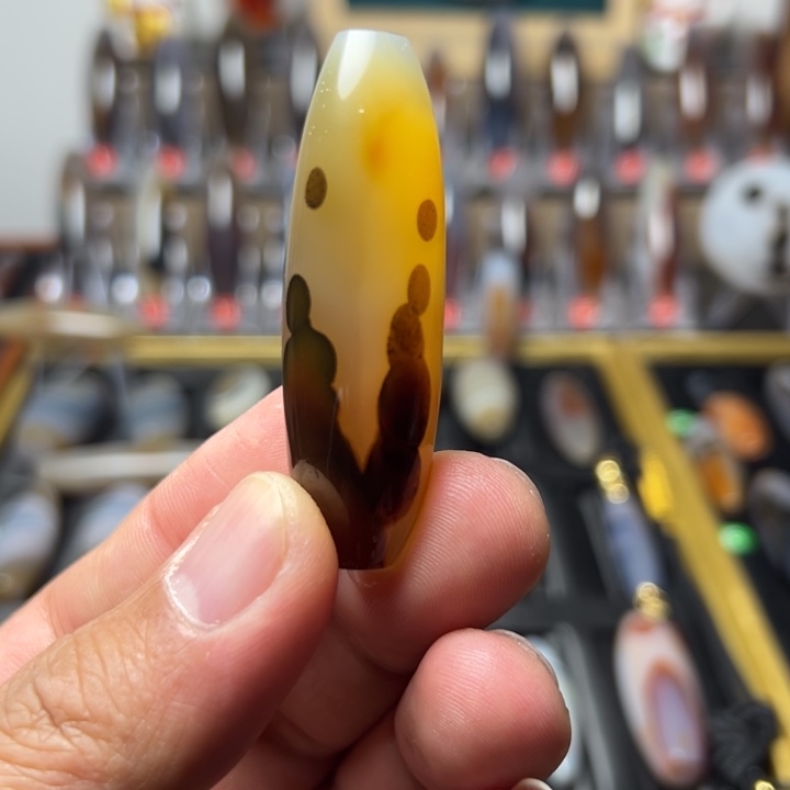 玛瑙/玉髓未镶嵌颈饰