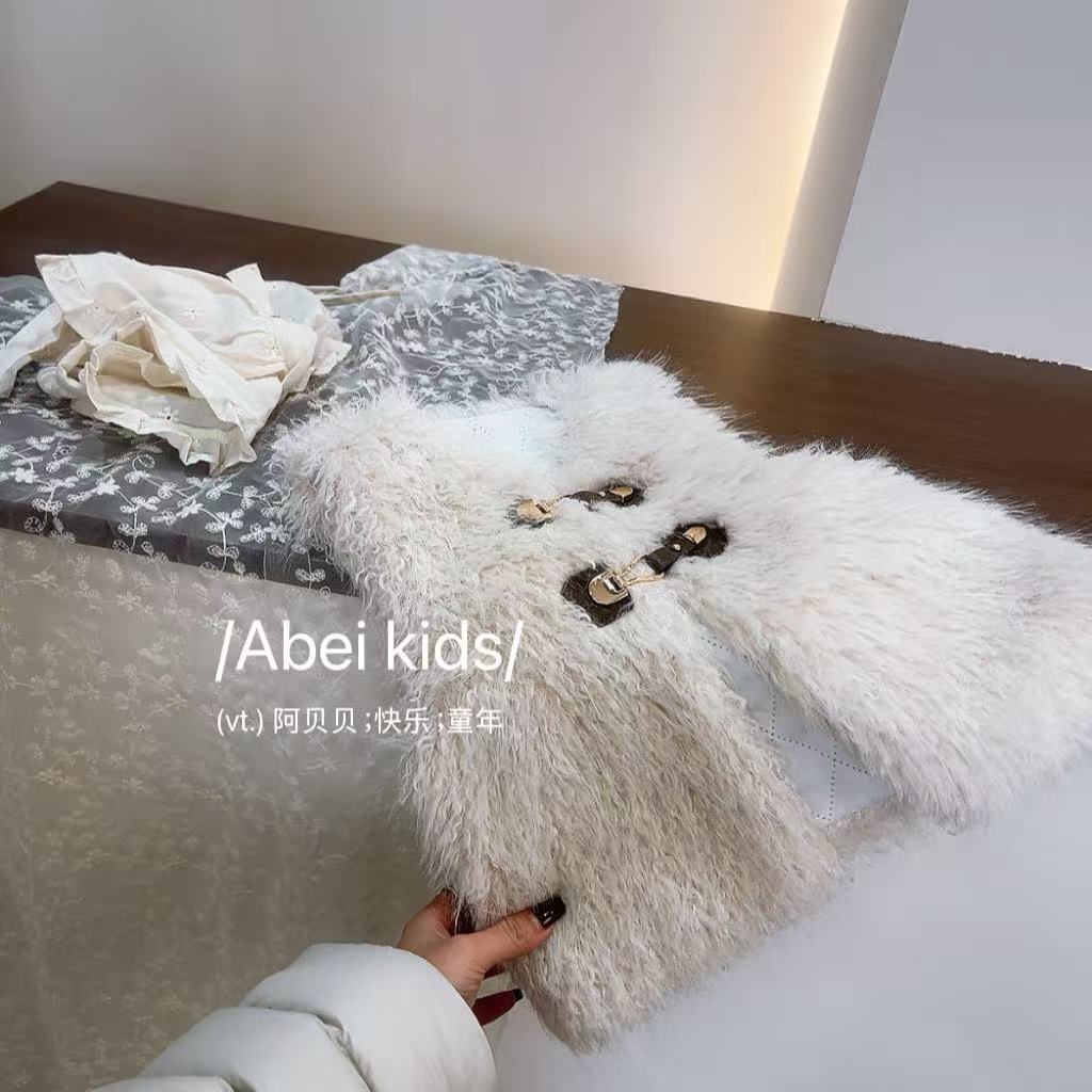 预售【036】墨小铺羔毛马甲童装