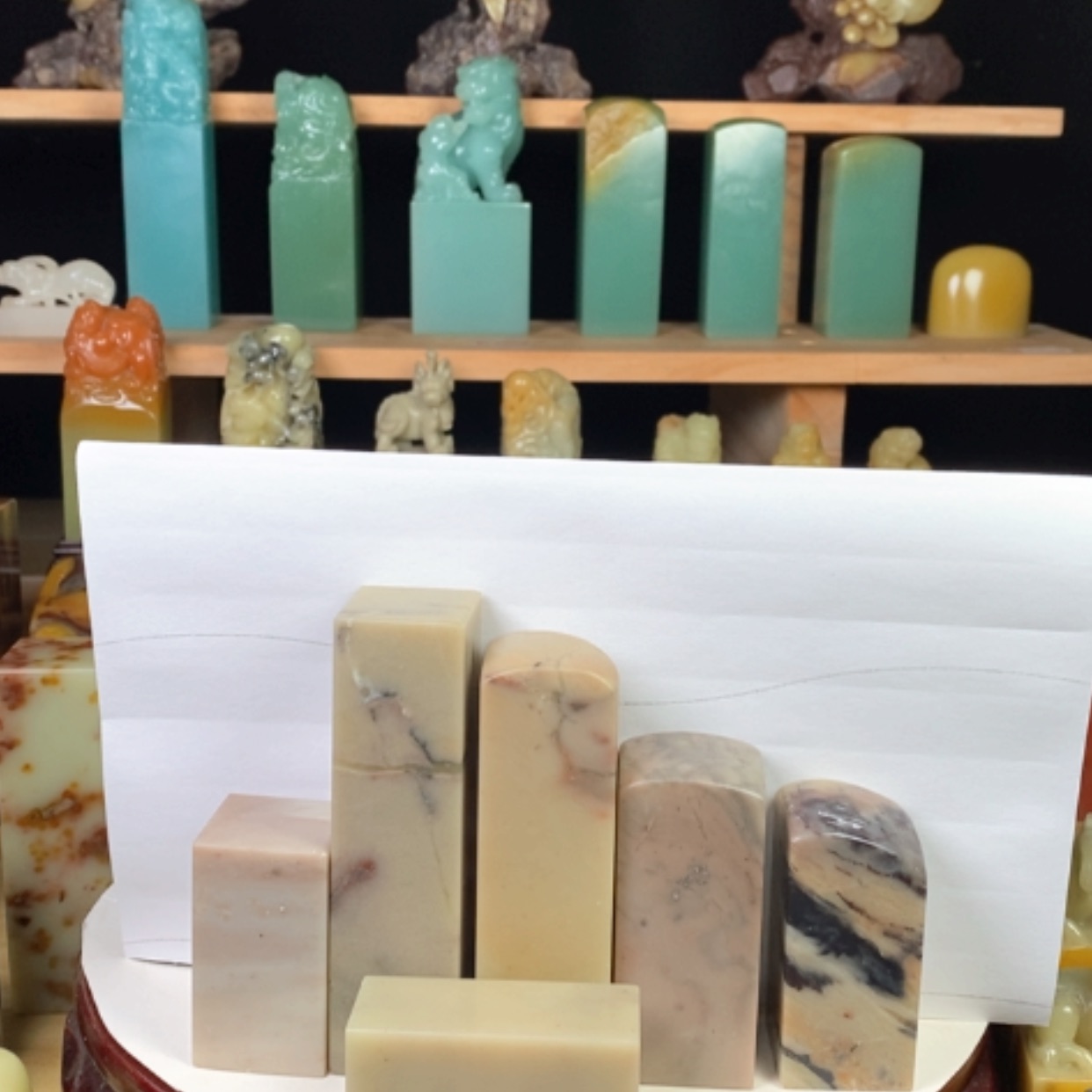 【闪购商品】青田石吴*吞封门老封门石…….