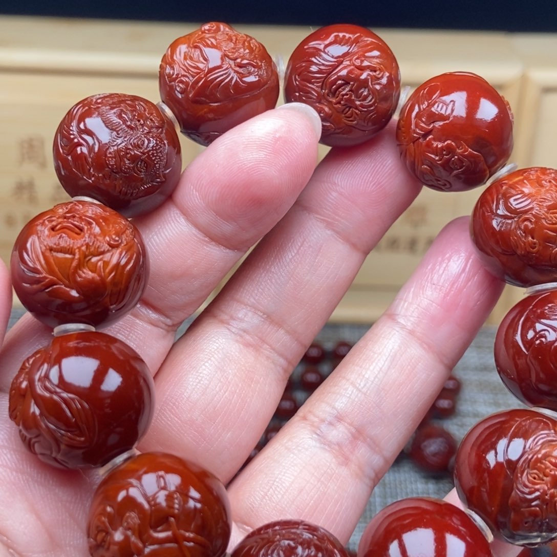九***督吊坠橄榄核十八罗汉