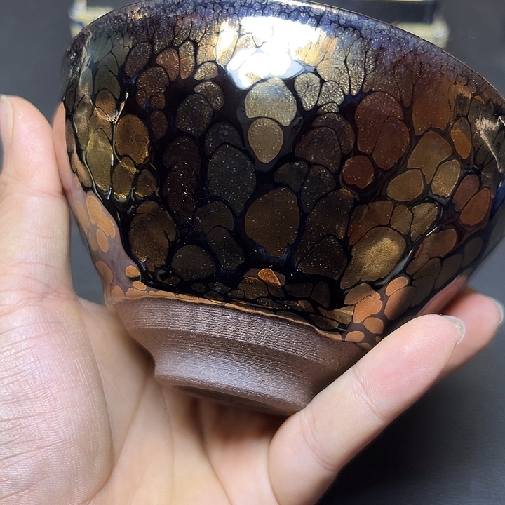 楚***鹰茶盏建盏点茶金油滴13.2