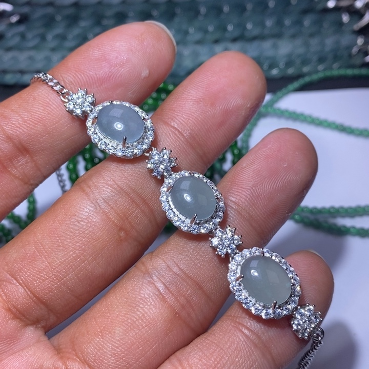 翡翠未镶嵌颈饰天然翡翠