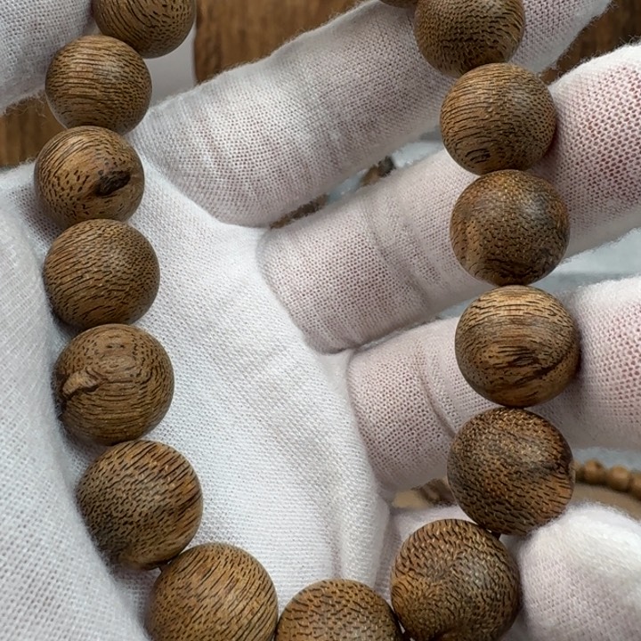 沉香手串菩萨棋9分沉单圈沉香手串1.3规格19.4克