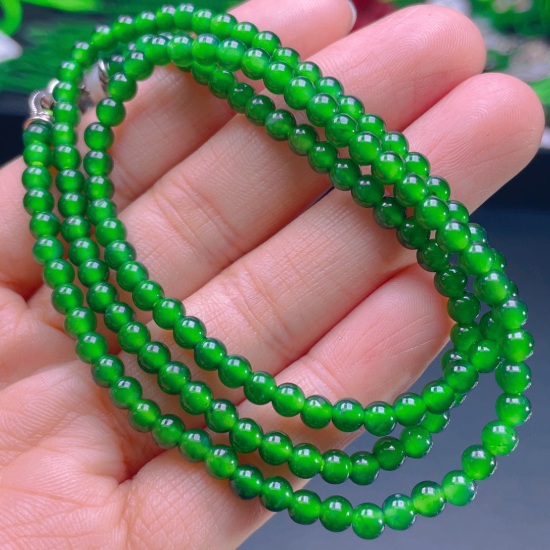 翡翠项链未镶嵌，1