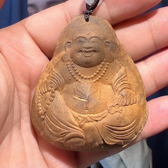 沉香手把件白棋包头多样性发货1个