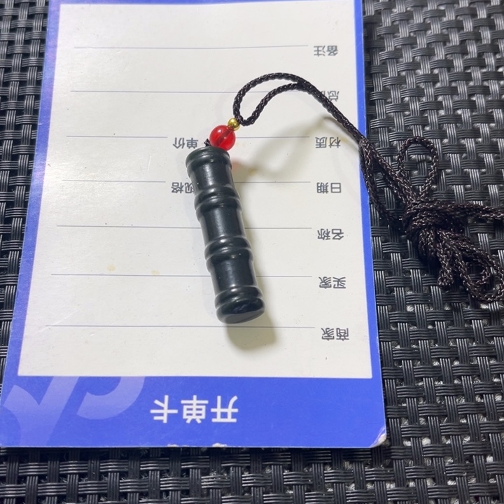 和田玉颈饰未镶嵌毛**姨