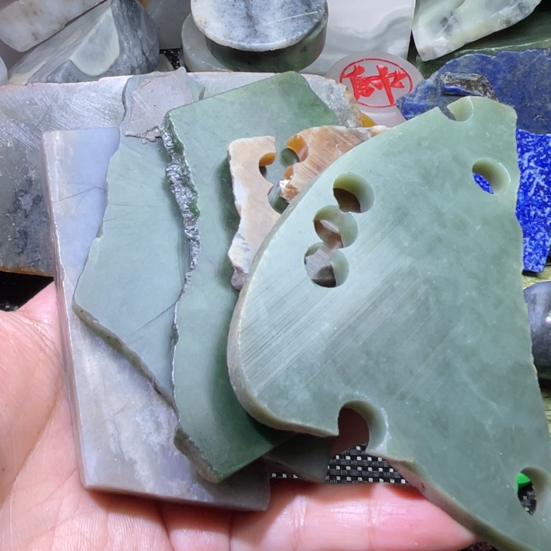 未镶嵌和田玉车挂乐**天