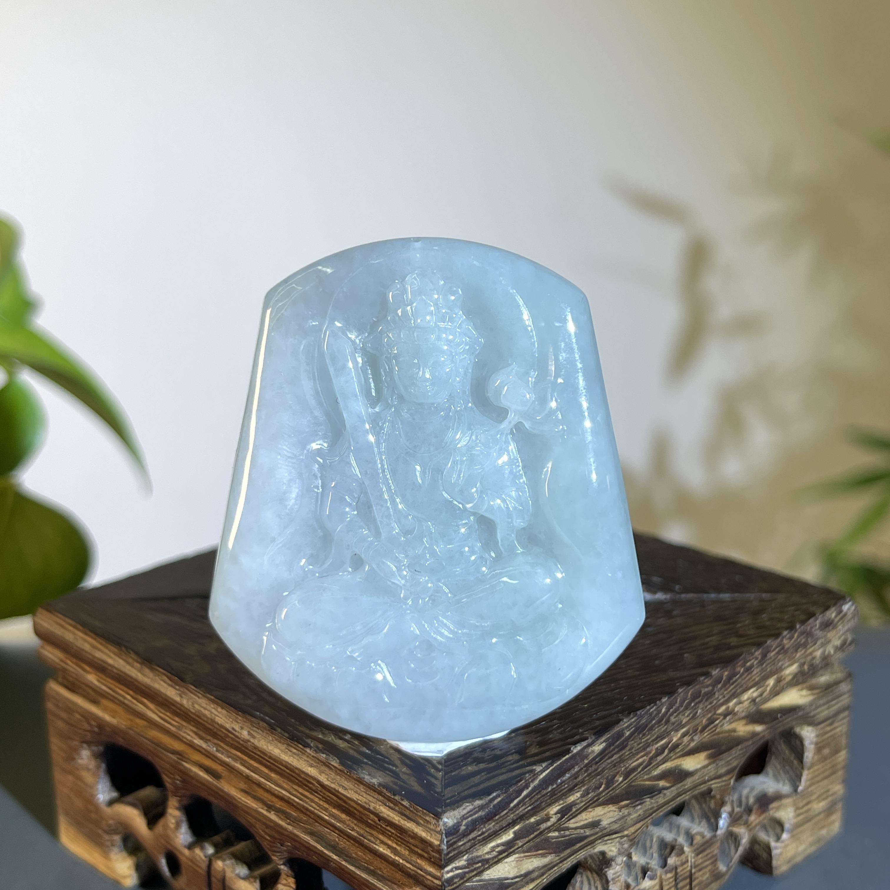 JCW05-26 天然翡翠缅甸A货 虚空藏