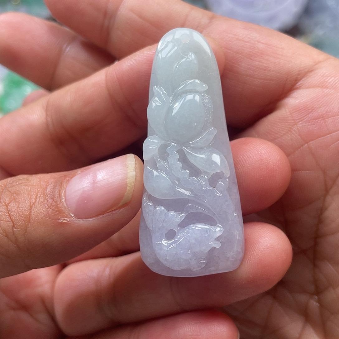 颈饰未镶嵌翡翠翡玉缘翡翠