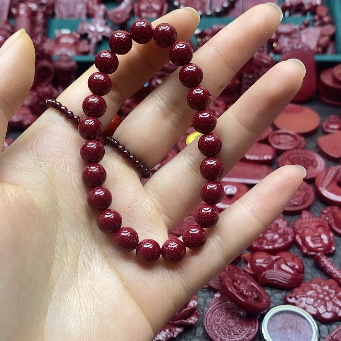 天然辰砂朱砂手串