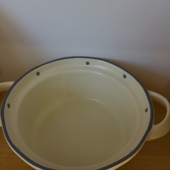 墨点点双耳碗两个