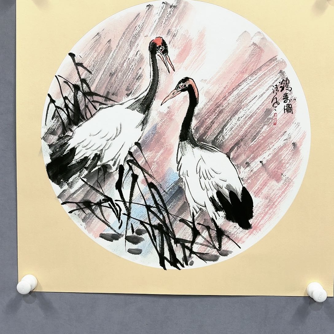 国画国画纯手绘作品请放心去藏