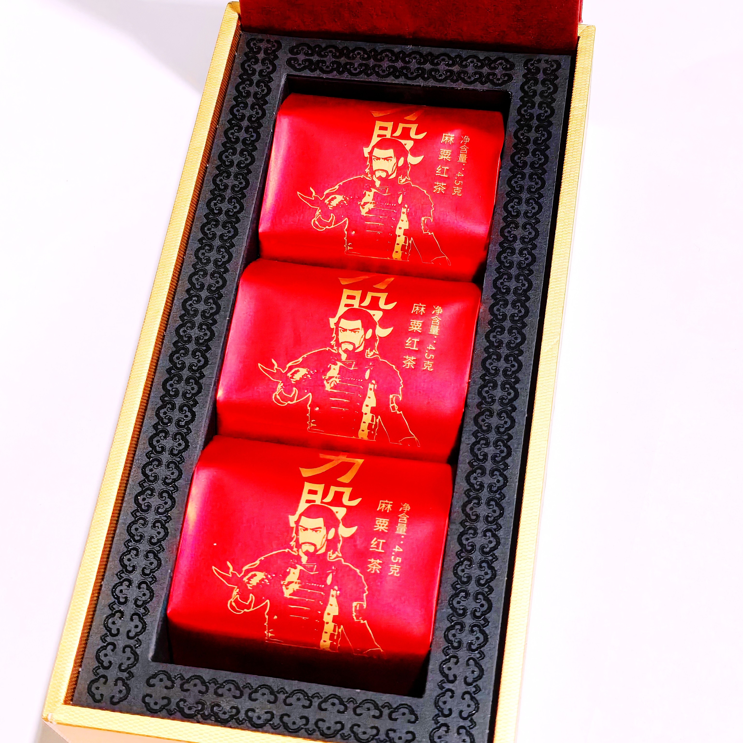 潜力股麻粟红茶3泡