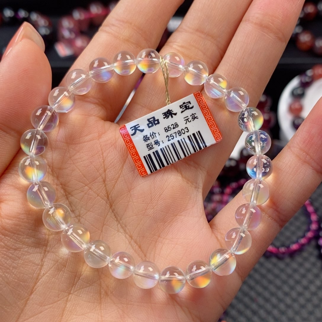 长石手链未镶嵌白月光257803