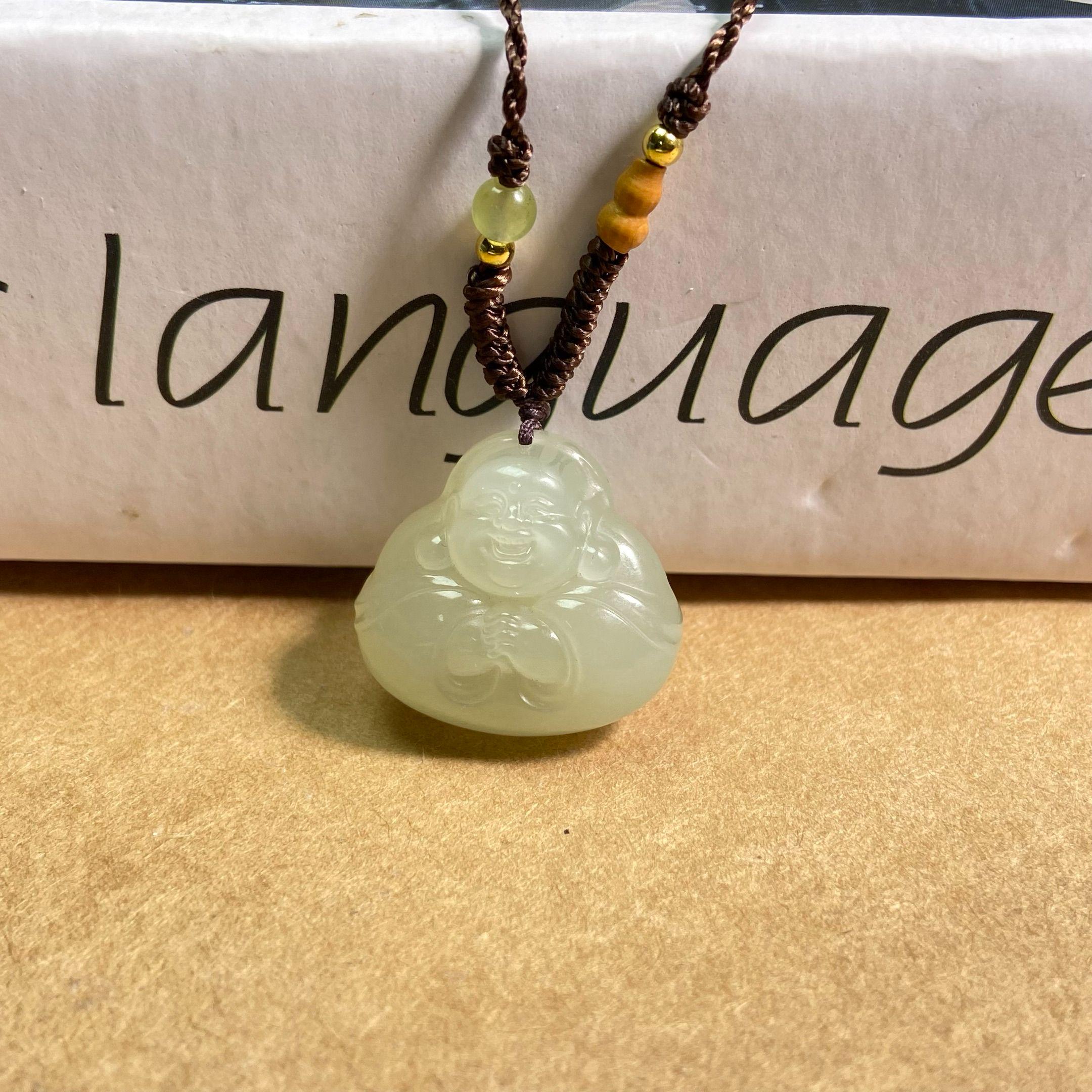 |芸兮|抱抱佛玉坠男女款弥勒佛造型佛公挂件精美造型