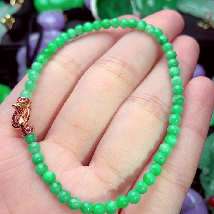 翡翠未镶嵌手串手串