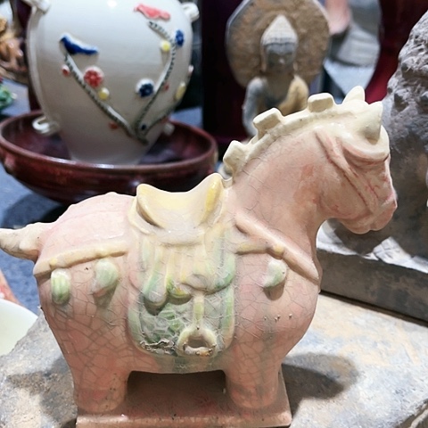 瓦当摆件摆件茶桌茶台陶瓷