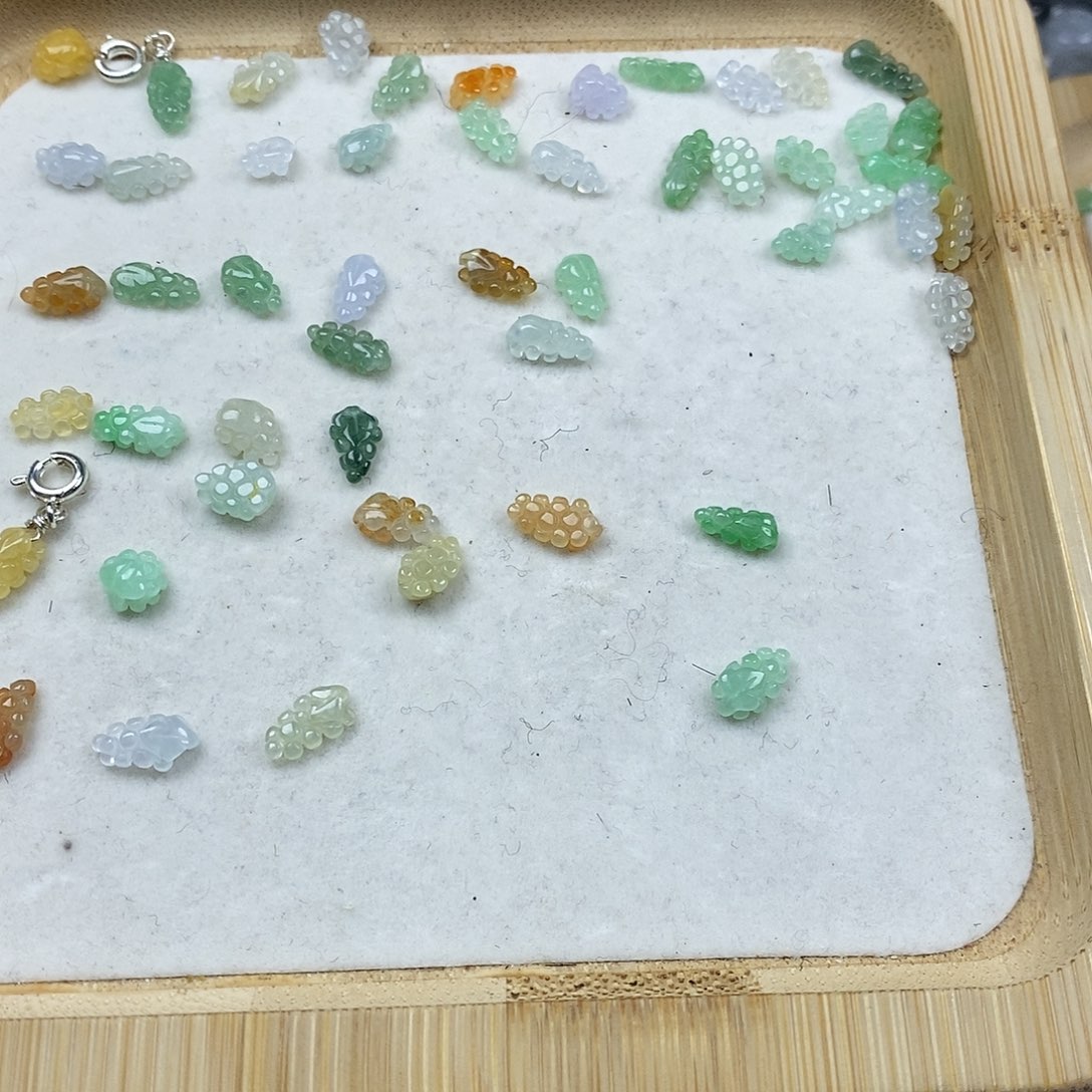 翡翠未镶嵌戒指葡萄任挑