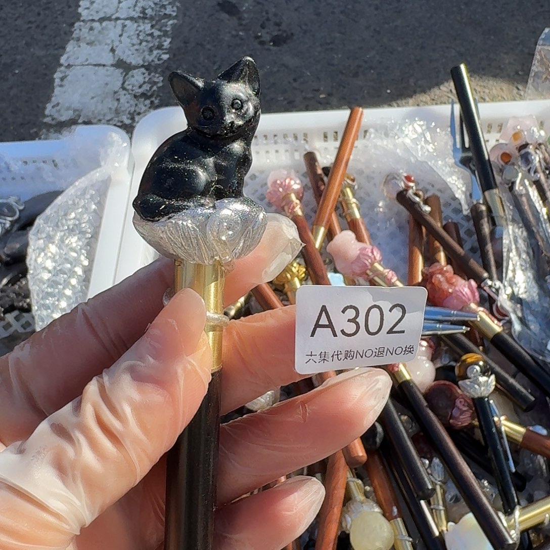 N***g未镶嵌紫晶颈饰302