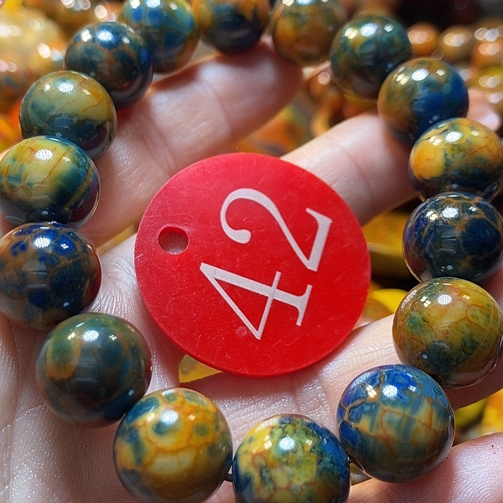 用***5玛瑙/玉髓未镶嵌手链