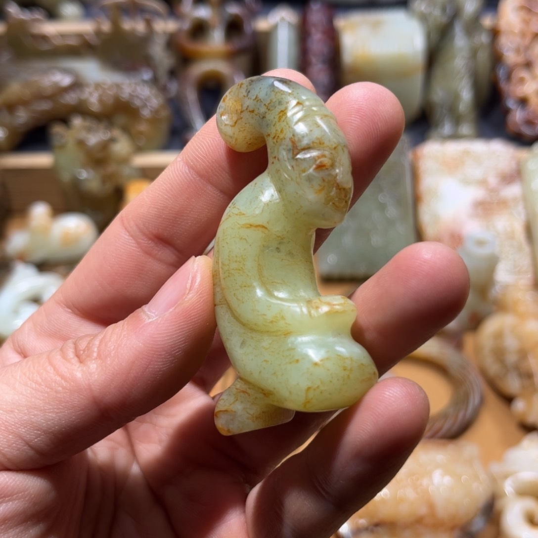 和田玉把件未镶嵌