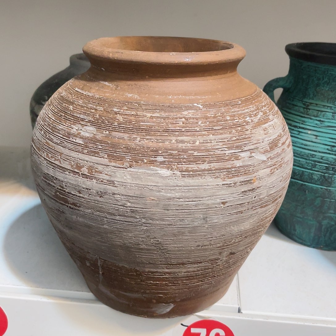 红陶打孔口径14高度23