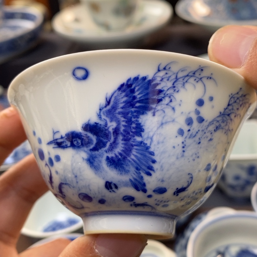 【闪购商品】景德镇青花主人杯