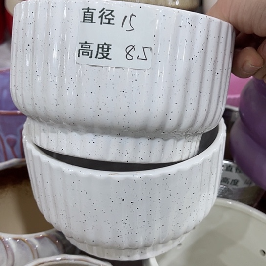 多肉绿植陶瓷花盆9.9包邮，有孔