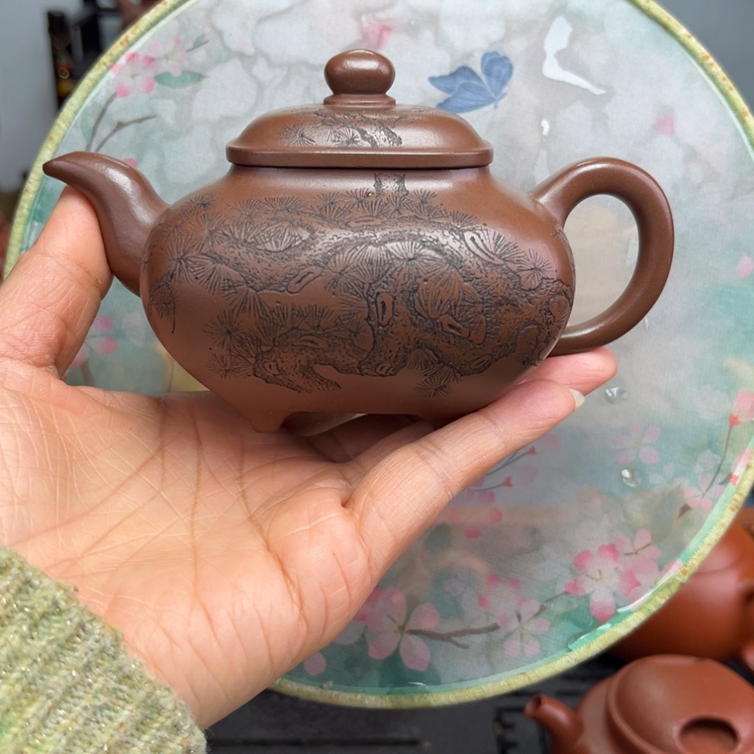 紫砂茶壶元****?手工制作