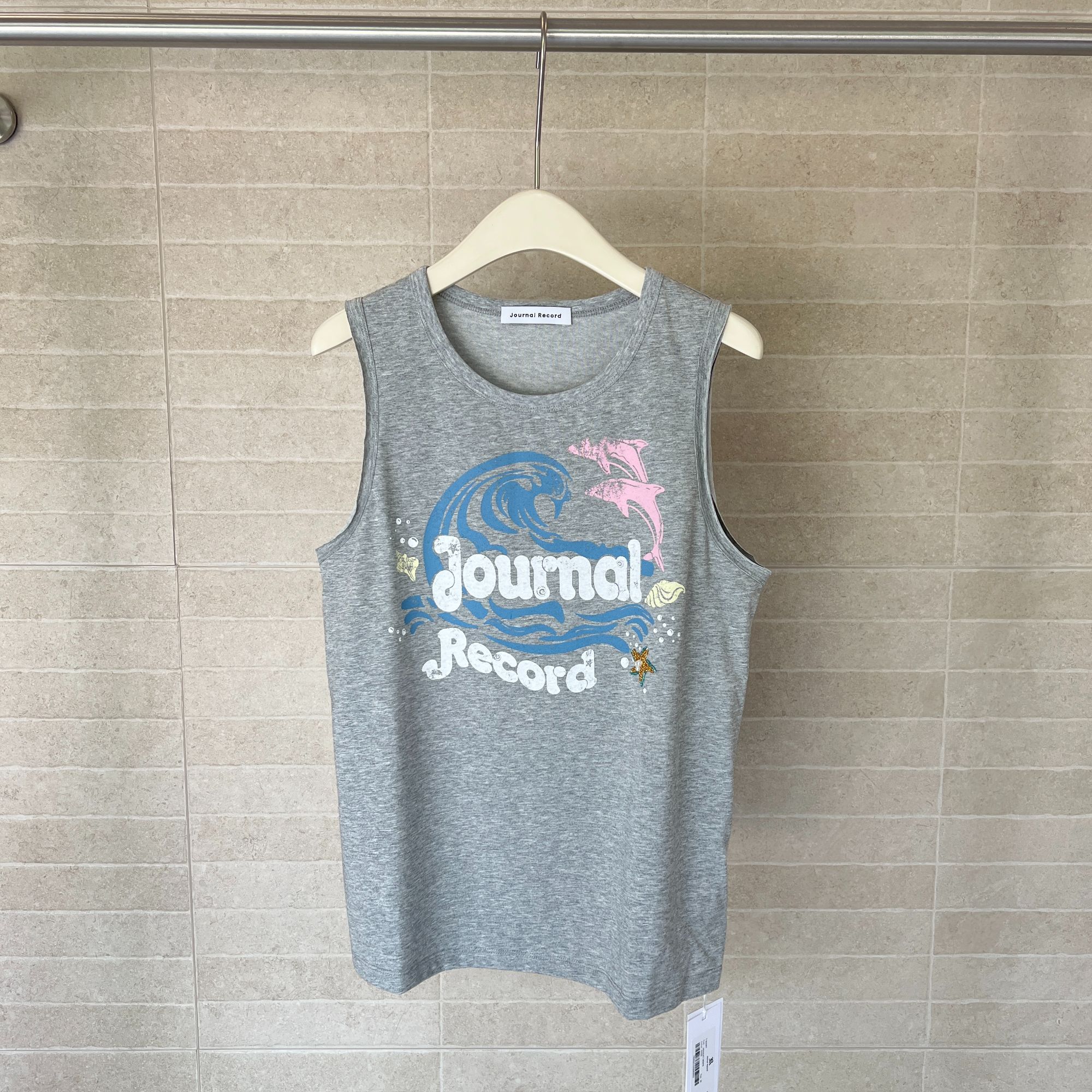 JR 浅灰色背心25年春夏JWHAATI80376——1198