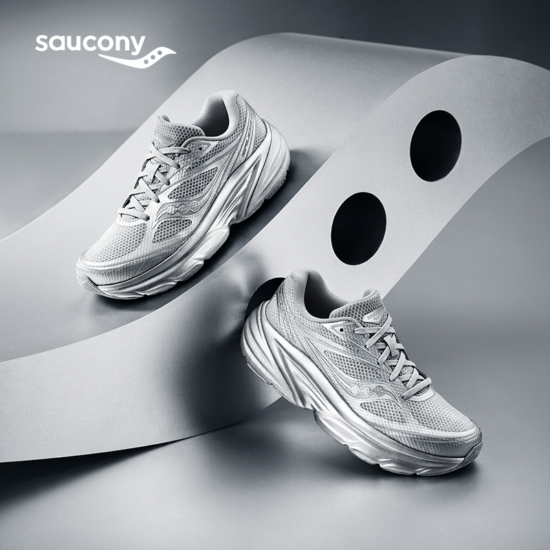 Saucony索康尼新款GUARD AMR夏季透气情侣男轻便时尚复古女跑鞋