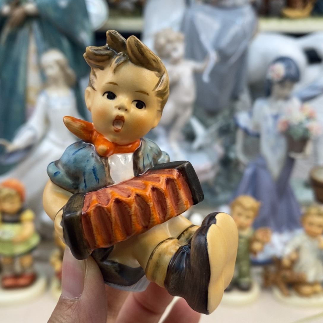 瓷片欧美中古美物摆件