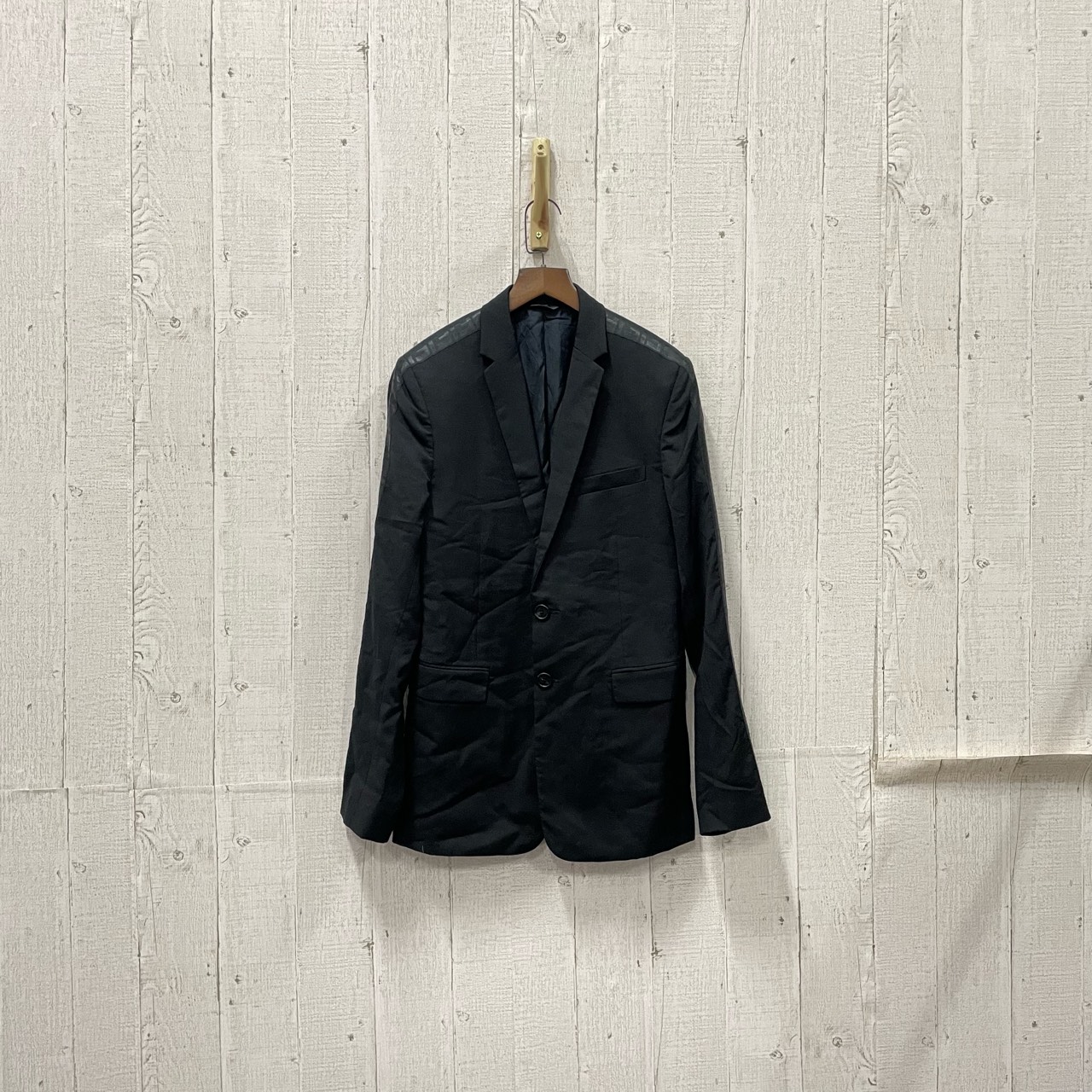 95新 FENDI/芬迪 jp  黑色串标双F西服 46码 914008
