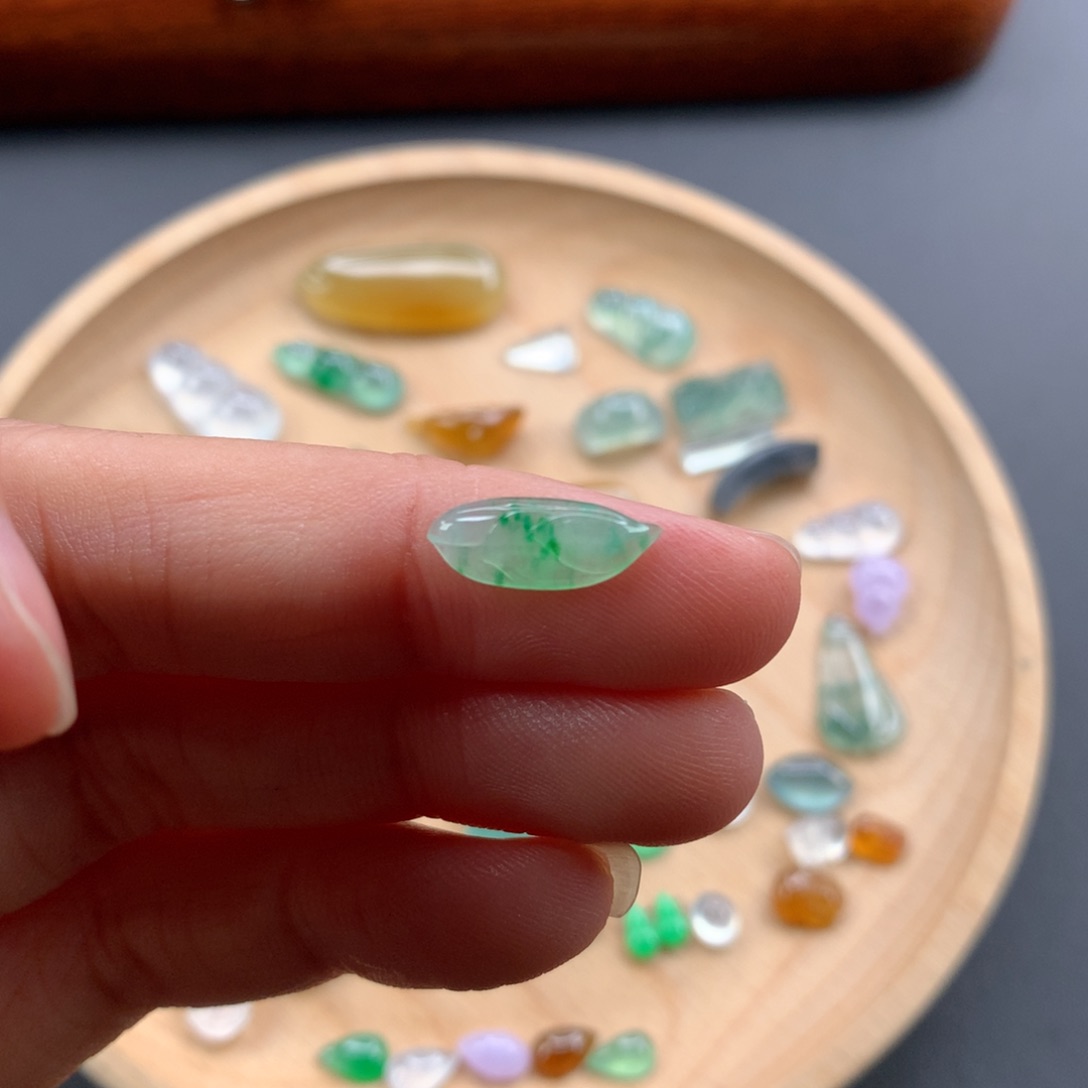 裸石翡翠翡翠叶子