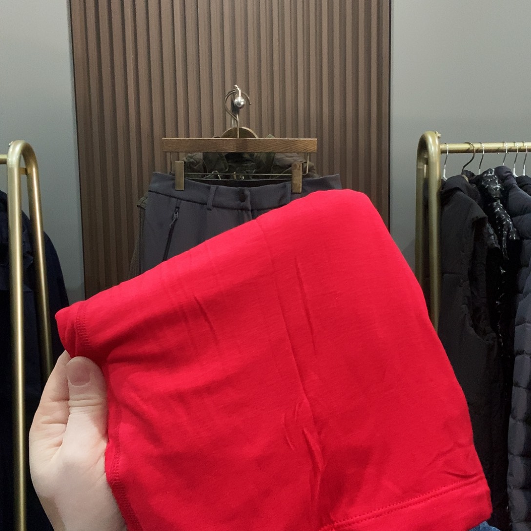 征***燃红色衬衫保暖背心L码2件