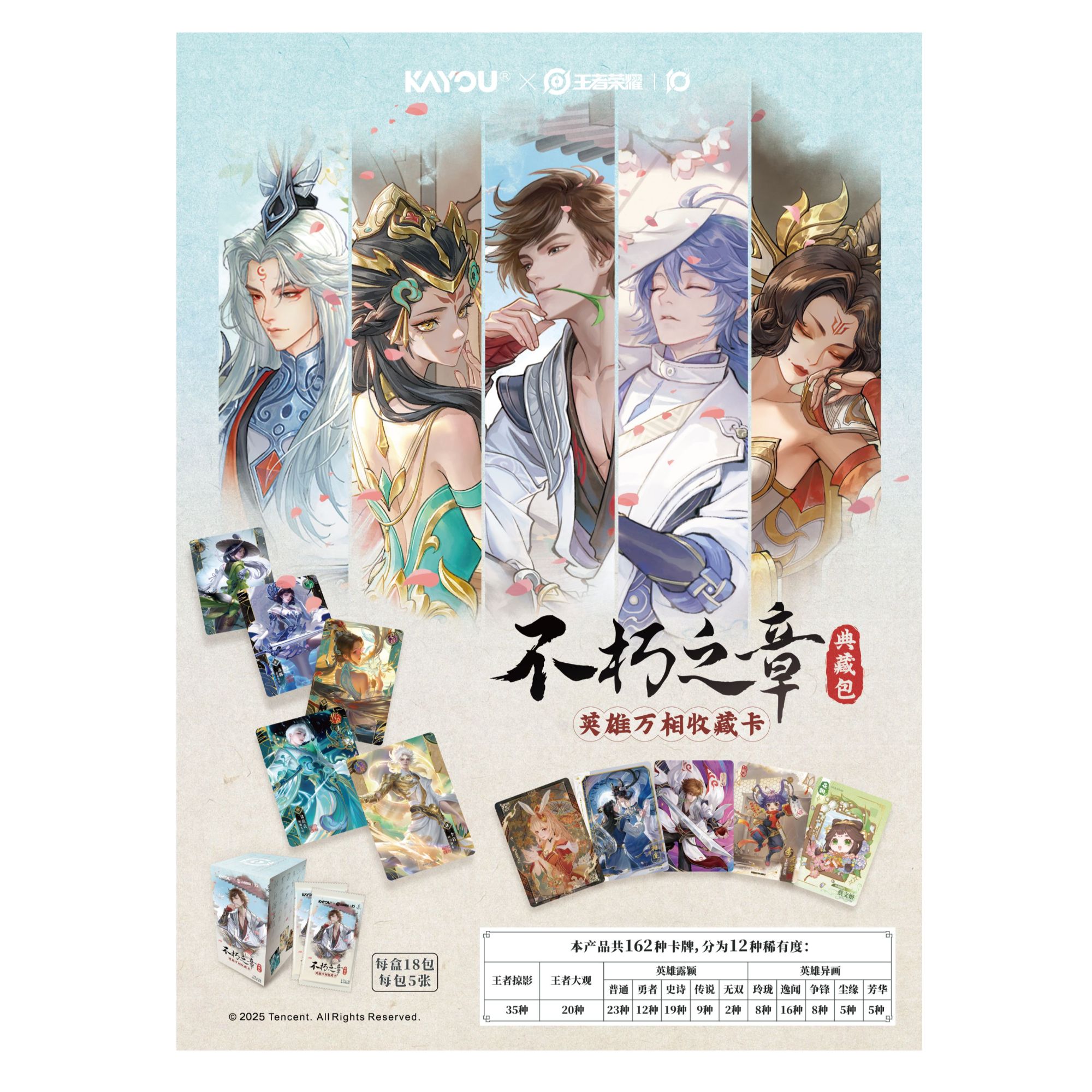 【抓男神】卡游王者荣耀-英雄万相典藏卡牌盲盒（默认代拆）