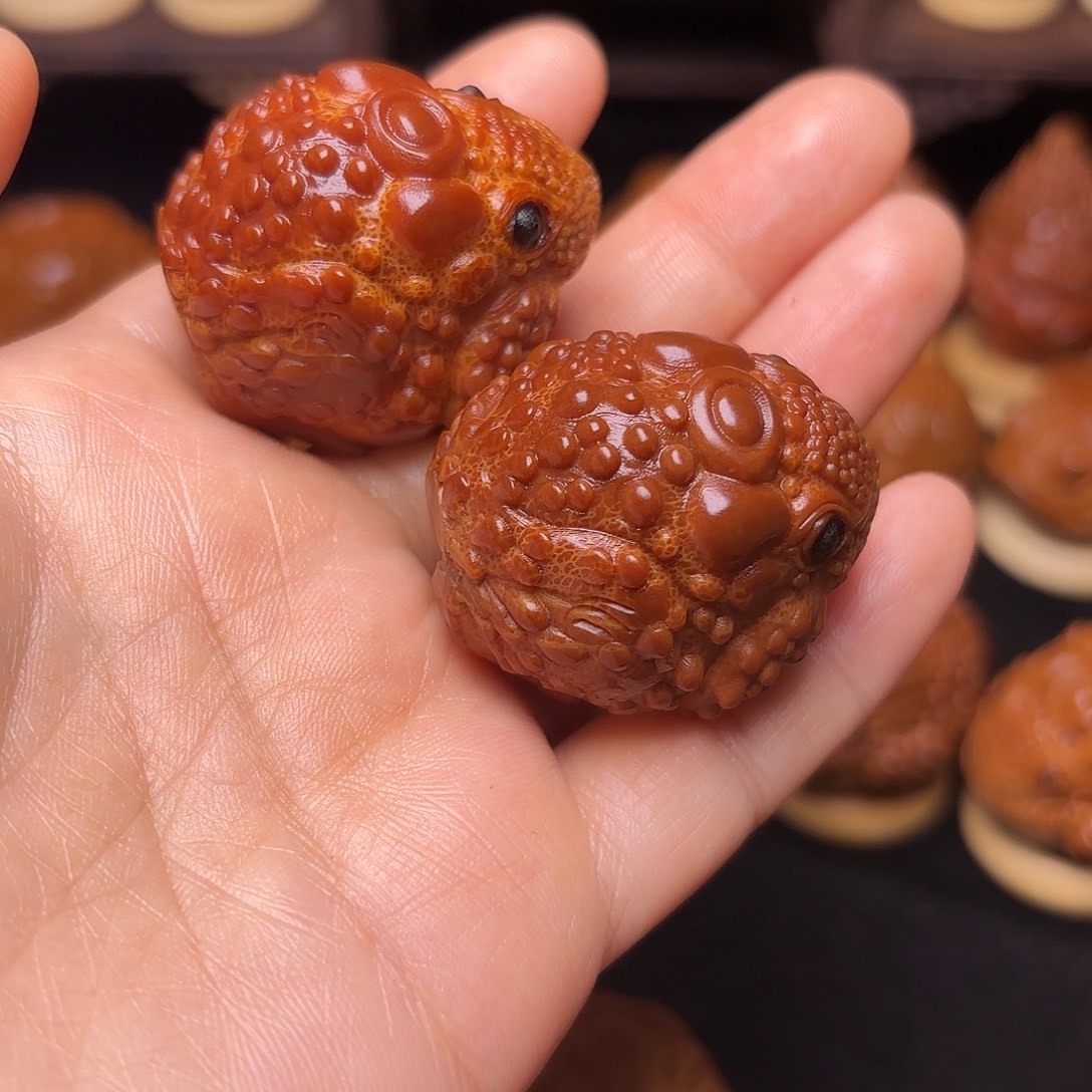 橄榄核手串/手链金蟾3.5